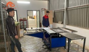 Hình Ảnh Bàn Giao Máy Cưa Bàn Trượt MX2680