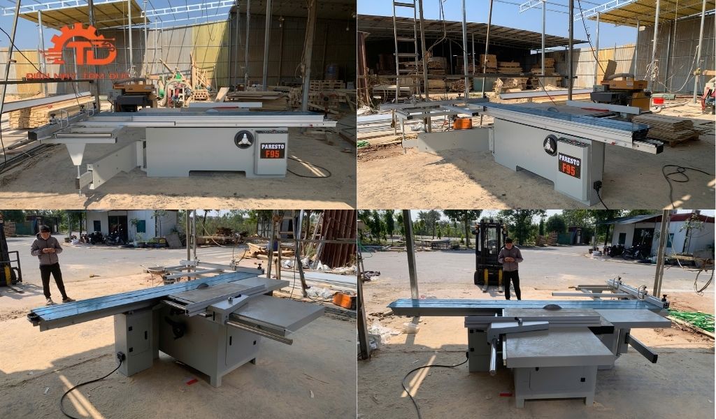 Hình Ảnh Bàn Giao Máy Cưa Bàn Trượt PARESTO F95