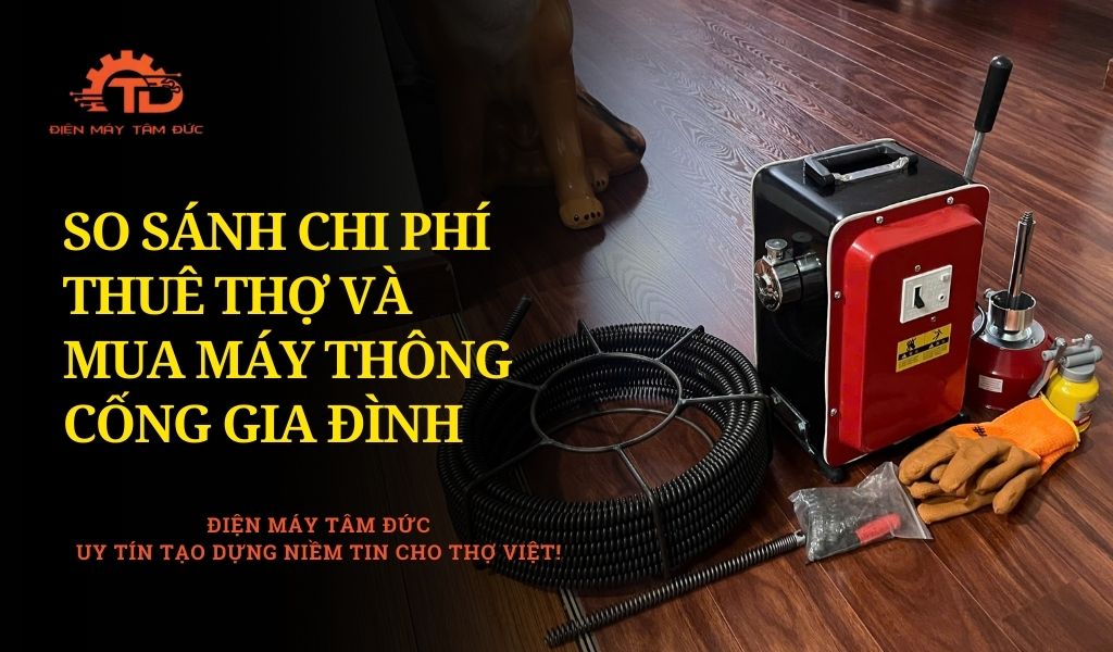 máy thông cống gia đình GQ180A
